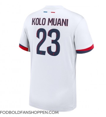 Paris Saint-Germain Randal Kolo Muani #23 Udebanetrøje 2024-25 Kortærmet